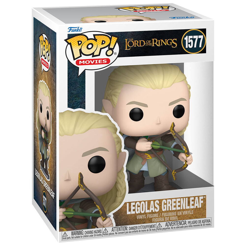 Figurine Funko POP! El Señor de los Anillos Legolas Grennleaf, vue 2