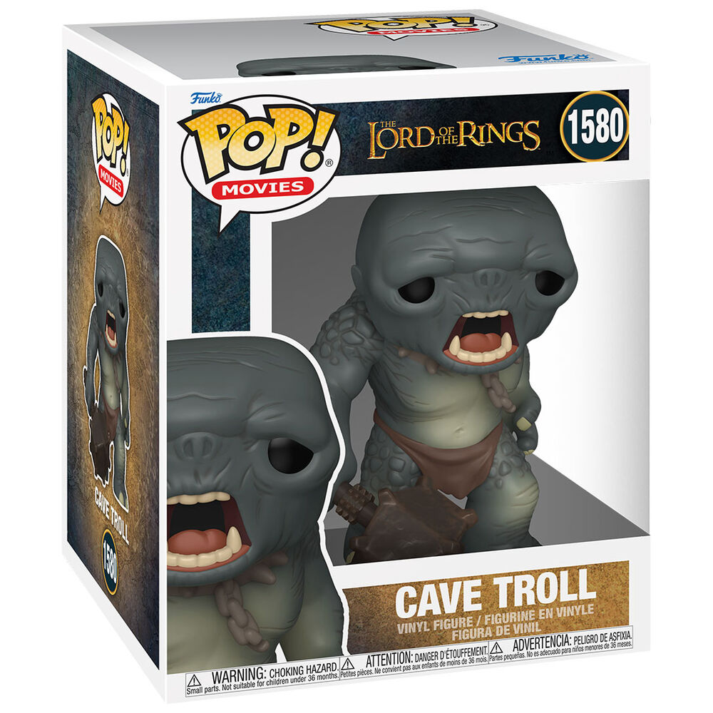 Figurine Funko POP! El Señor de los Anillos Cave Troll, vue 2