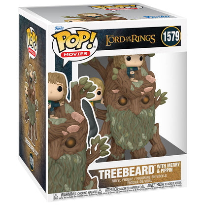 Figurine Funko POP! El Señor de los Anillos Treebeard with Merry & Pippin