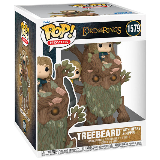 Figurine Funko POP! El Señor de los Anillos Treebeard with Merry & Pippin