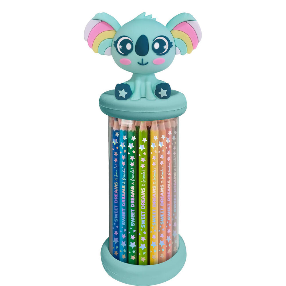 Stylo Sweet Dreams 3D 12 color assorti, vue 2