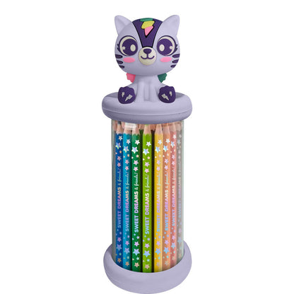Stylo Sweet Dreams 3D 12 color assorti, vue 3