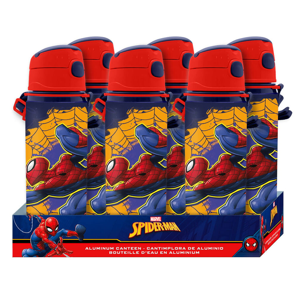 Gourde Marvel Spiderman aliminum 600 ml, vue 2