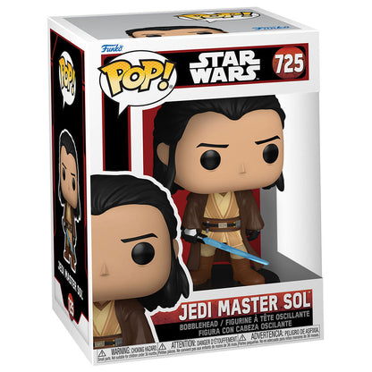 Figurine Funko POP! Star Wars Acolyte Jedi Master Sol, vue 2