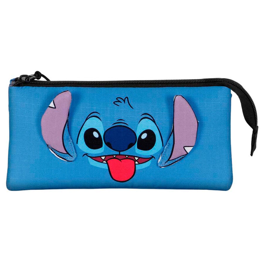 Trousse triple Disney Stitch Tongue