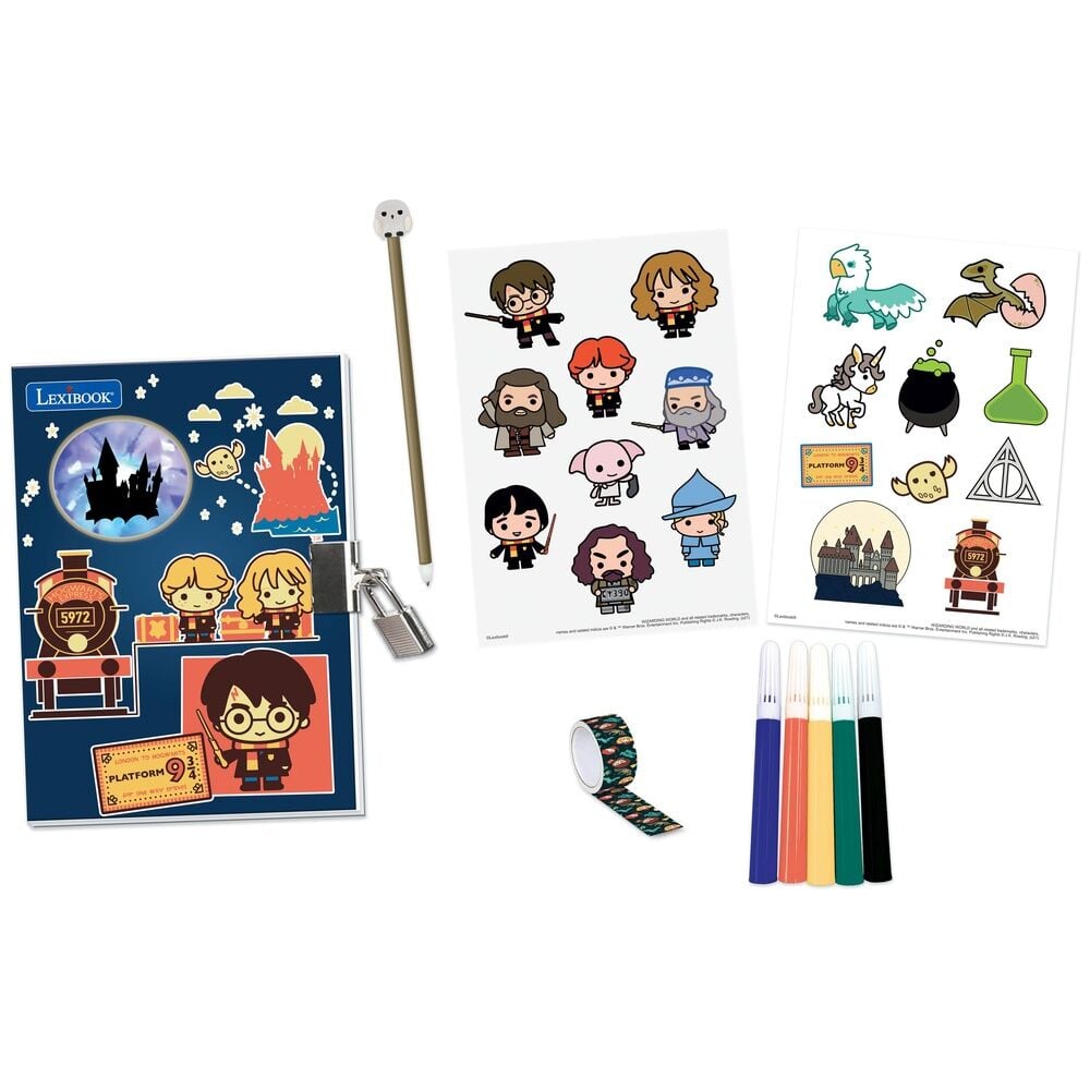 Agenda Harry Potter secret electronic