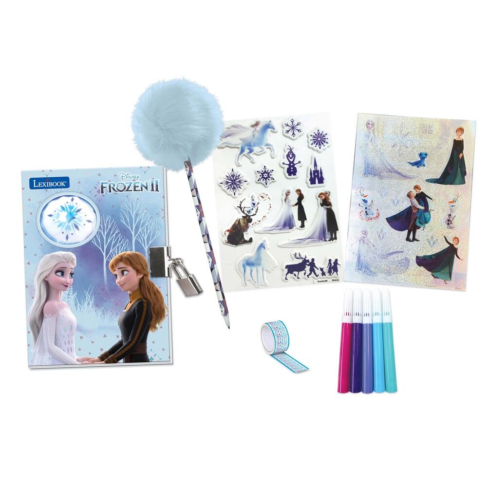 Agenda Disney Frozen secret electronic, vue 4