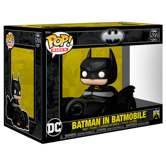 Figurine Funko POP! Rides Deluxe DC Comics Batman in Batmobile