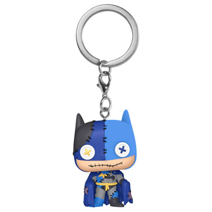 Porte-clés Funko Pocket POP! DC Comics Patchwork Batman, vue 2