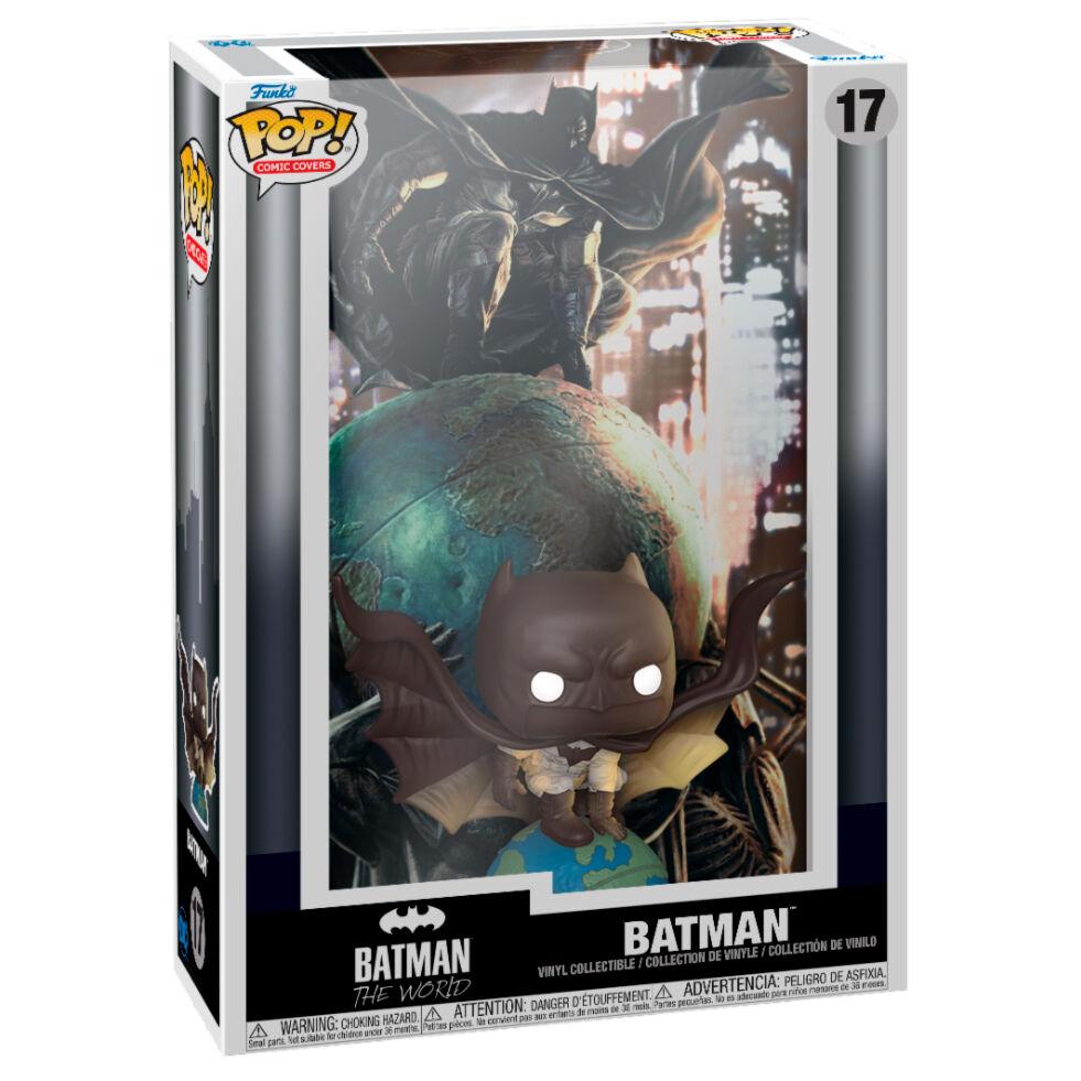 Figurine Funko POP! Comic Cover DC Comics Batman The World, vue 2