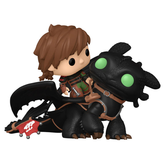 Figurine Funko POP! Rides Deluxe Como Entrenar a tu Dragon 2 Hiccup with Toothless