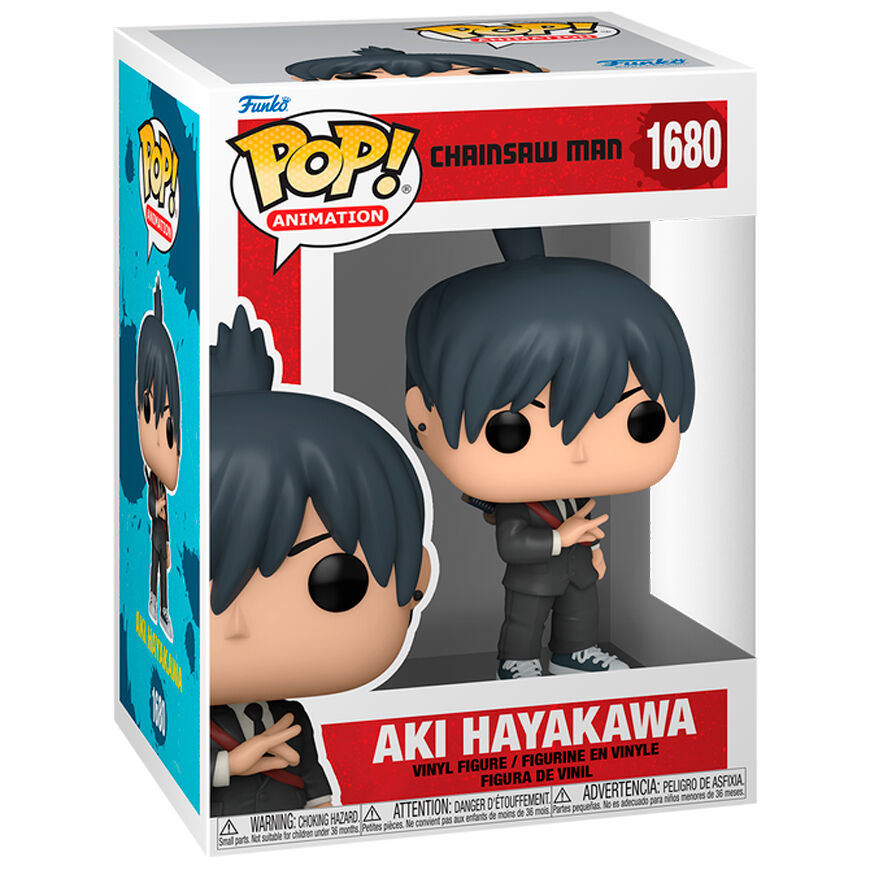 Figurine Funko POP! Chainsaw Man Aki Hayakawa, vue 2