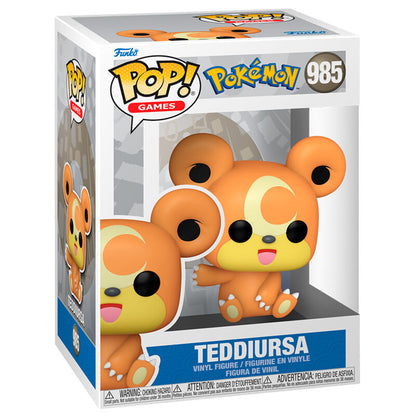 Figurine Funko POP! Pokemon Teddiursa, vue 2