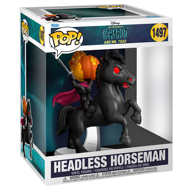 Figurine Funko POP! Rides Deluxe Disney Sleepy Hollow Headless Horseman, vue 2
