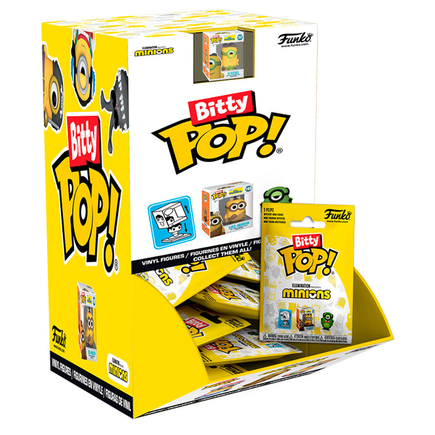 Figurine Funko POP! Bitty POP Minions surtido, vue 2