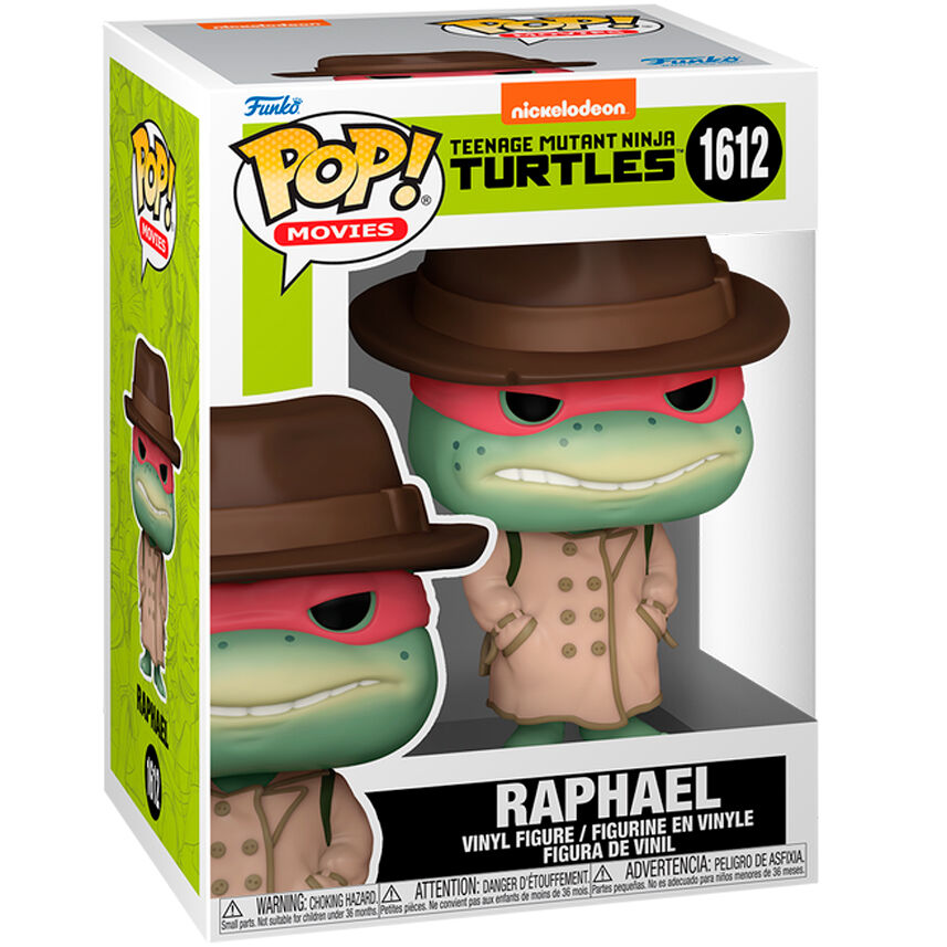 Figurine Funko POP! Tortugas Ninja Teenage Mutant Raphael, vue 2