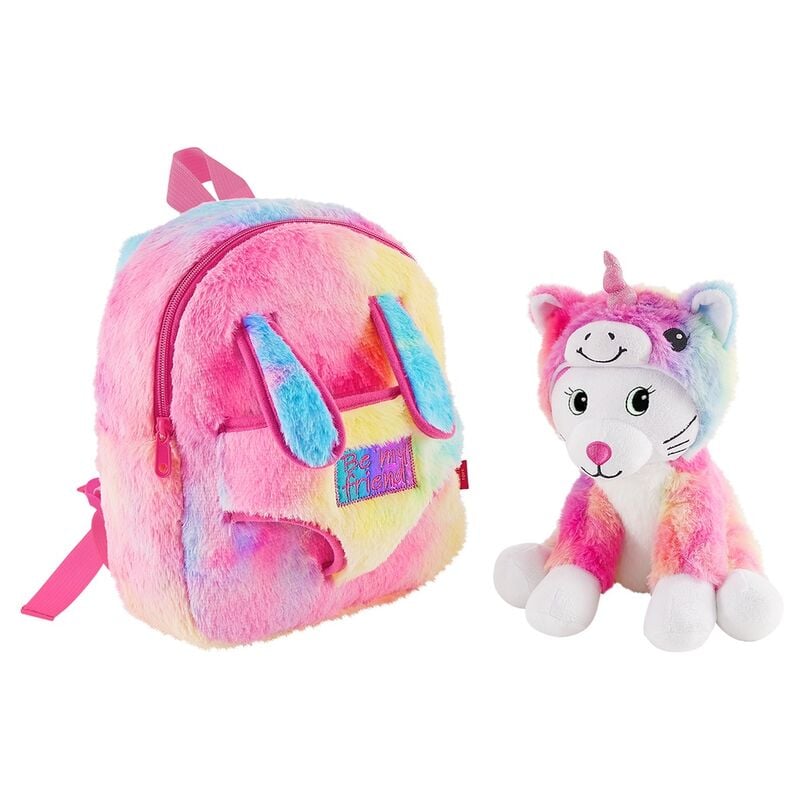 Sac à dos + peluche cat Emi 27 cm, vue 3