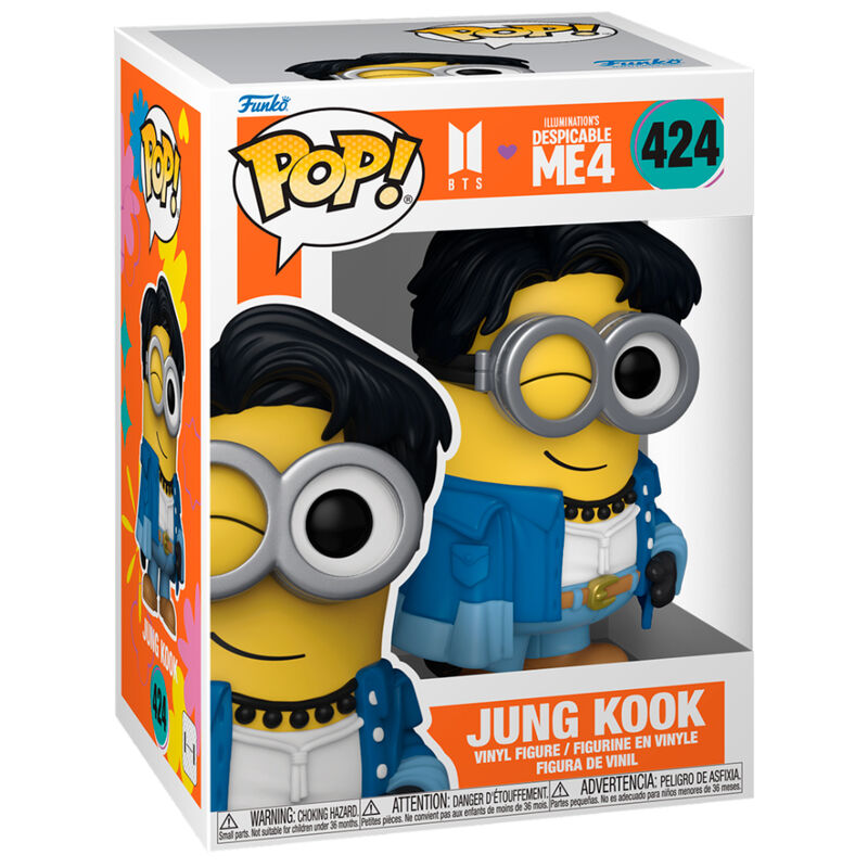 Figurine Funko POP! Gru Mi Villano Favorito 4 Jung Kook Minion