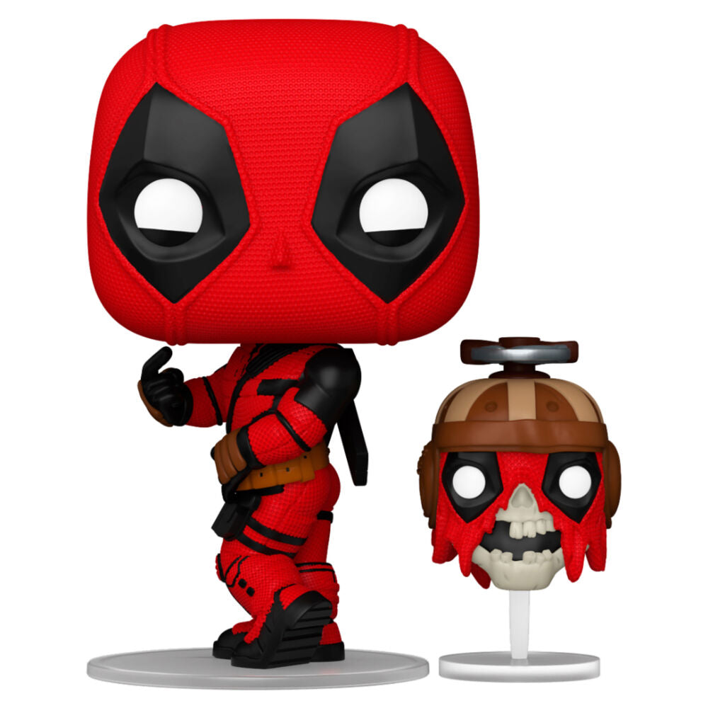 Figurine Funko POP! Marvel Deadpool & Wolverine Deadpool with Headpool