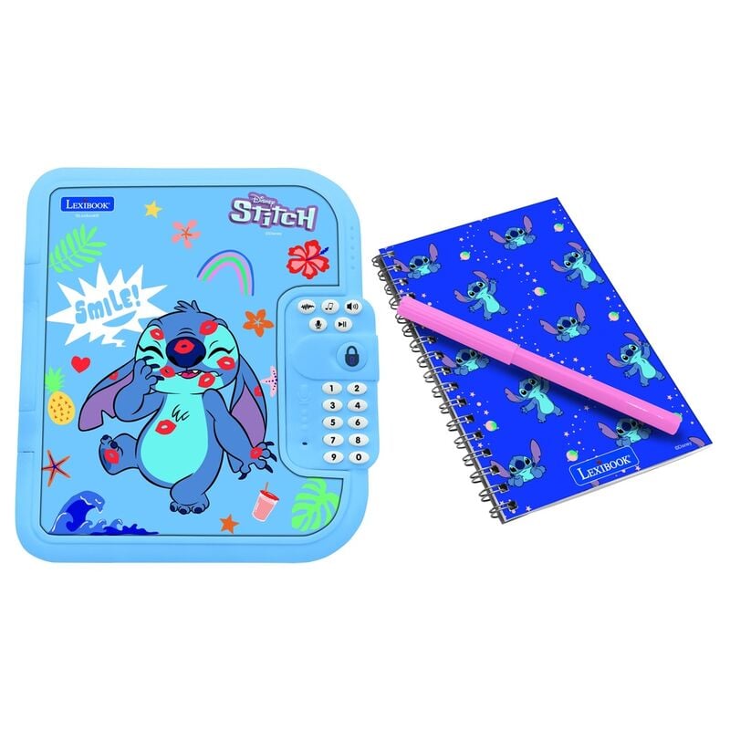 Agenda Disney Stitch secret electronic
