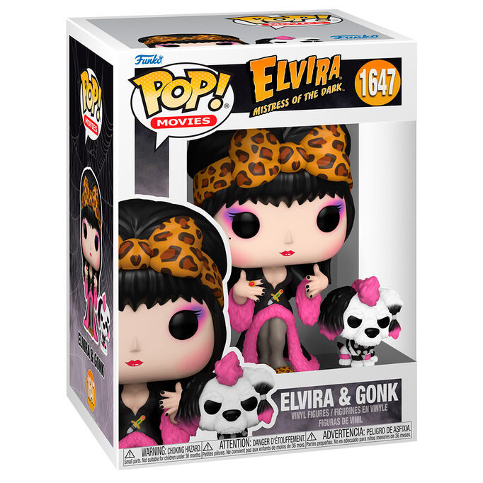 Figurine Funko POP! Elvira Mistress of the Dark Elvira & Gonk