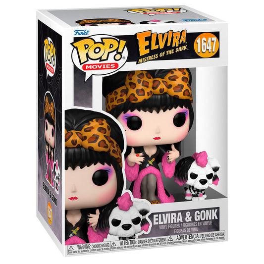 Figurine Funko POP! Elvira Mistress of the Dark Elvira & Gonk