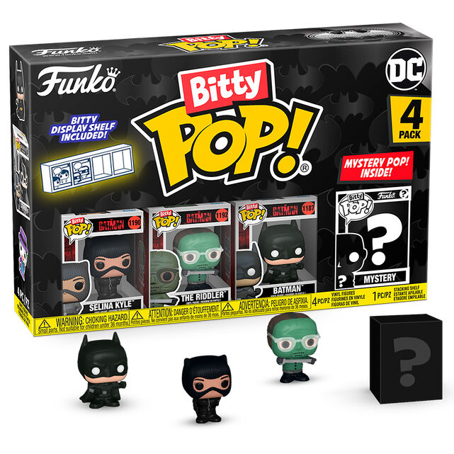 Figurine Funko POP! Blister 4 figuras Bitty POP DC Comics Batman Selina Kyle