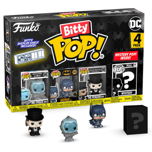 Figurine Funko POP! Blister 4 figuras Bitty POP DC Comics Batman 85th Anniversary Mr. Freeze