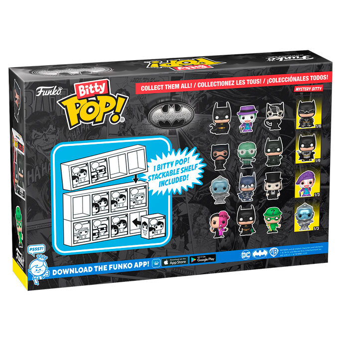 Figurine Funko POP! Blister 4 figuras Bitty POP DC Comics Batman Selina Kyle, vue 2