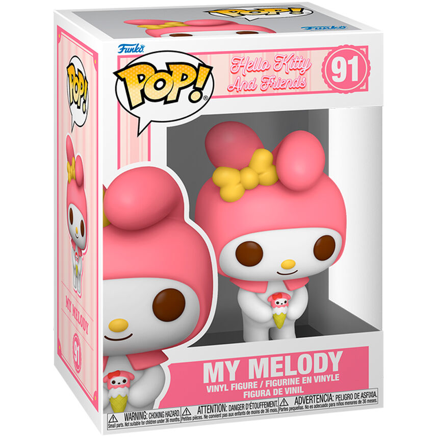 Figurine Funko POP! Hello Kitty and Friends My Melody, vue 2