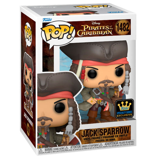 Figurine Funko POP! Piratas del Caribe Jack Sparrow Exclusive