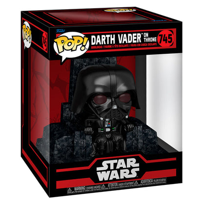Figurine Funko POP! Deluxe Star Wars Darth Vader on Throne