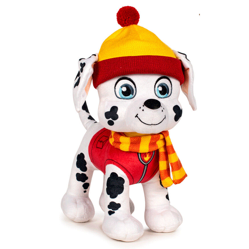 Peluche Marshall Hiver Paw Patrol 27 cm