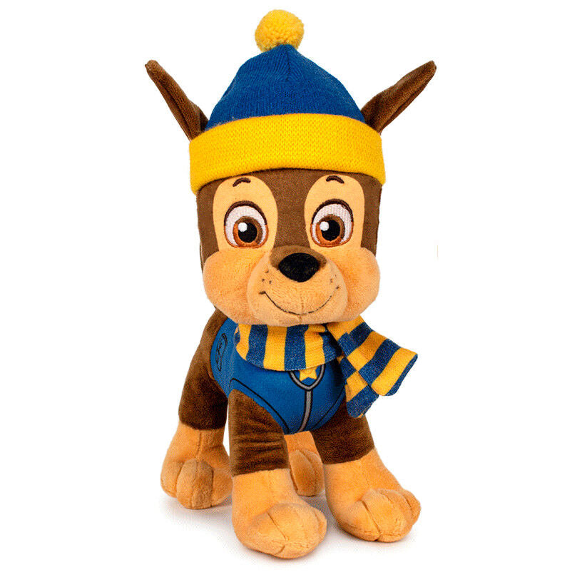 Peluche Chase Hiver Paw Patrol 27 cm