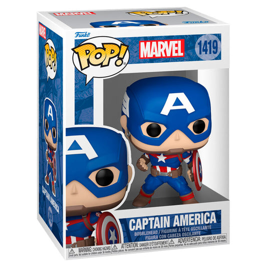 Figurine Funko POP! Marvel Capitan America Classics