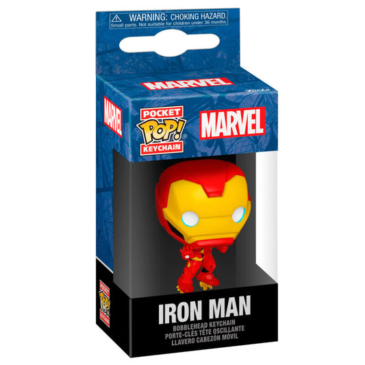 Porte-clés Funko Pocket POP! Marvel Iron Man Classics