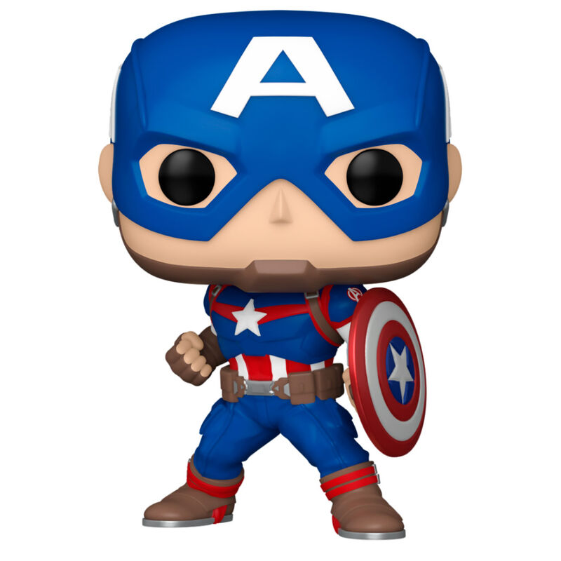 Figurine Funko POP! Marvel Capitan America Classics, vue 2