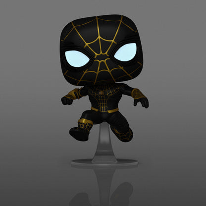 Figurine Funko POP! Marvel Spiderman No Way Home Spider Man Exclusive 5 + 1 Chase, vue 5