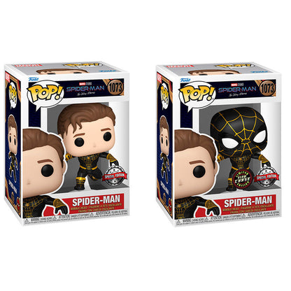 Figurine Funko POP! Marvel Spiderman No Way Home Spider Man Exclusive 5 + 1 Chase