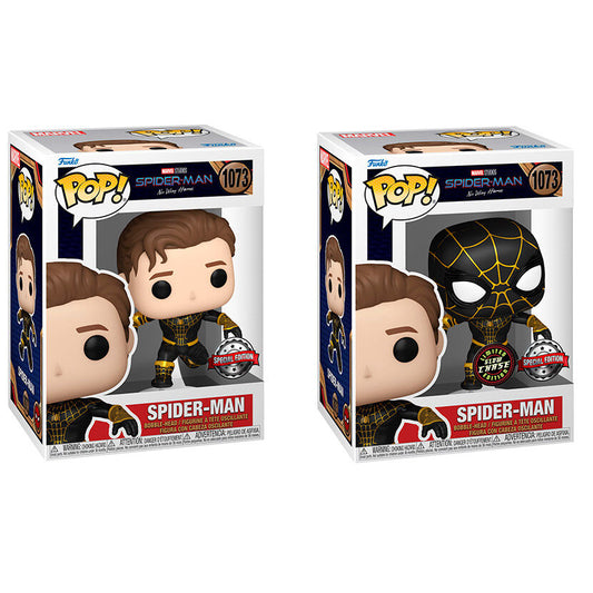 Figurine Funko POP! Marvel Spiderman No Way Home Spider Man Exclusive 5 + 1 Chase