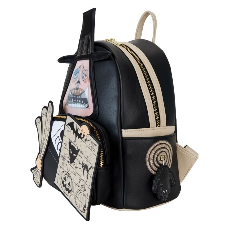 Sac à dos Loungefly Disney The Nightmare Before Christmas Mayor avec Plans lenticular 26 cm, vue 3