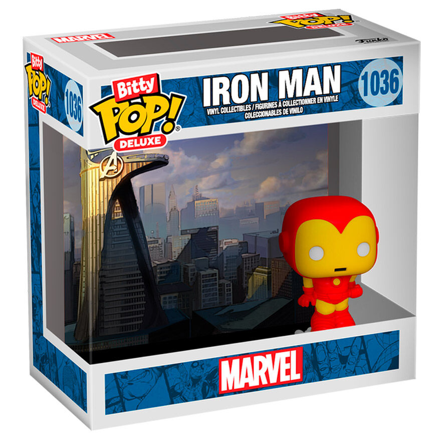 Figurine Funko POP! Bitty POP Deluxe Marvel Iron Man, vue 2
