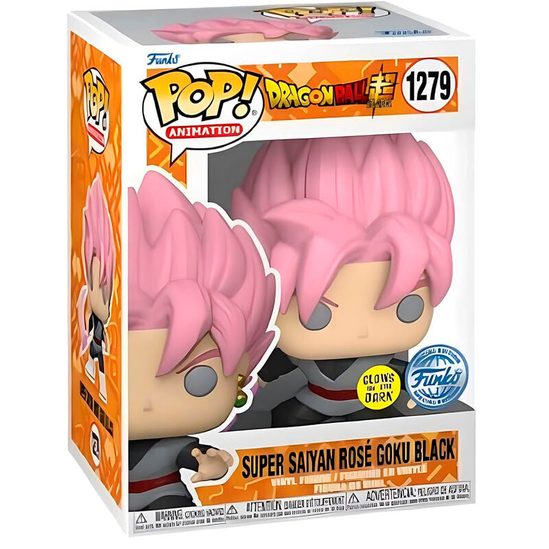 Figurine Funko POP! Dragon Ball Super Super Saiyan Rose Goku Black Exclusive, vue 2