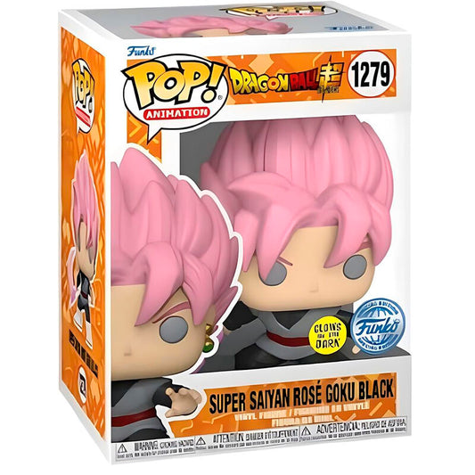 Figurine Funko POP! Dragon Ball Super Super Saiyan Rose Goku Black Exclusive, vue 2