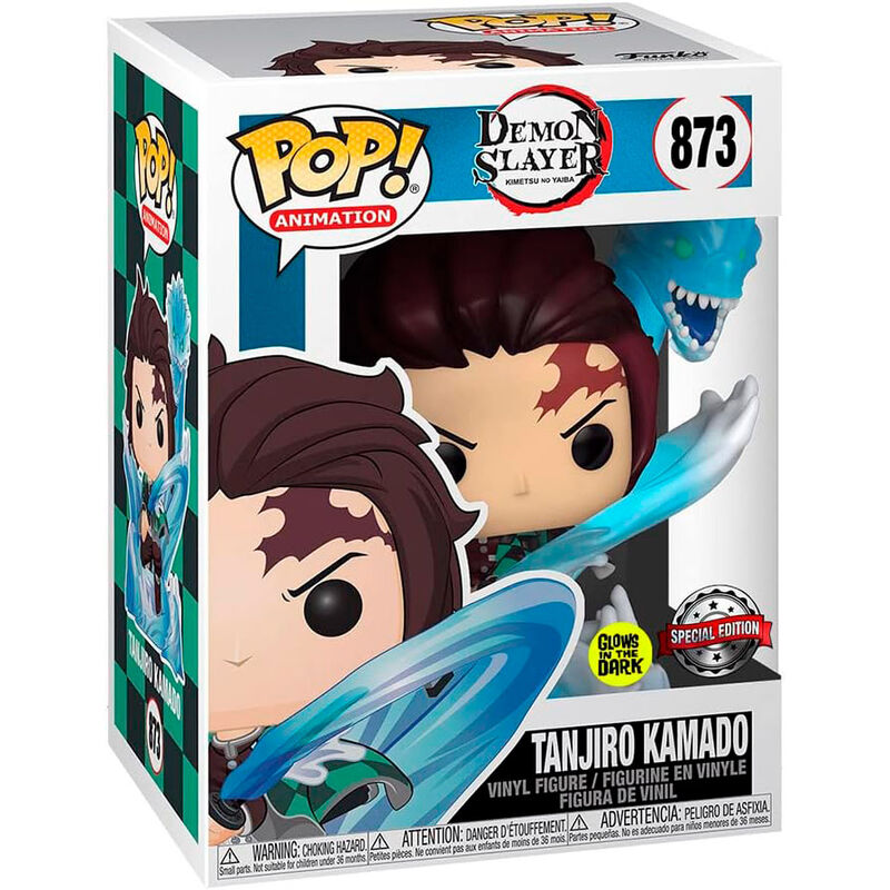 Figurine Funko POP! Demon Slayer Kimetsu no Yaiba Tanjiro Kamado Exclusive