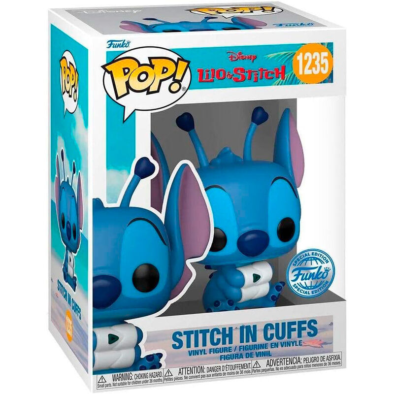 Figurine Funko POP! Disney Lilo & Stitch Stitch in Cuffs Exclusive