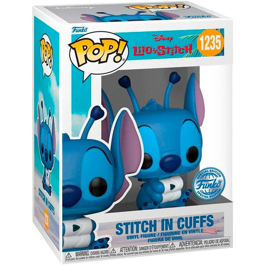 Figurine Funko POP! Disney Lilo & Stitch Stitch in Cuffs Exclusive