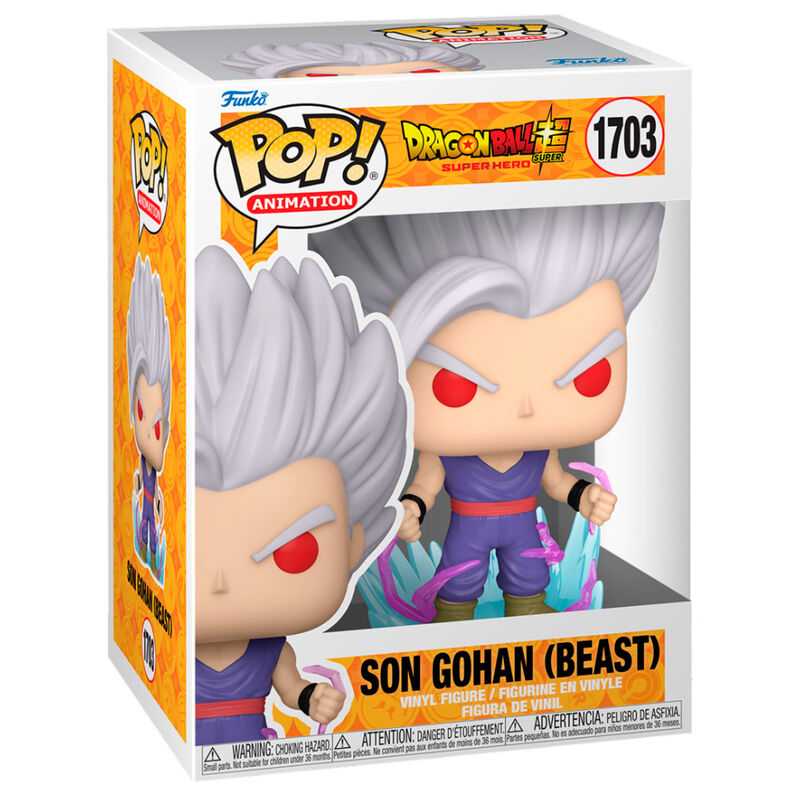 Figurine Funko POP! Dragon Ball Super Super Hero Gohan Beast