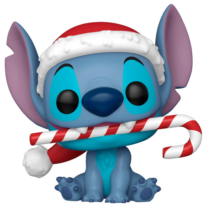 Figurine Funko POP! Disney Stitch with Candy Cane, vue 2