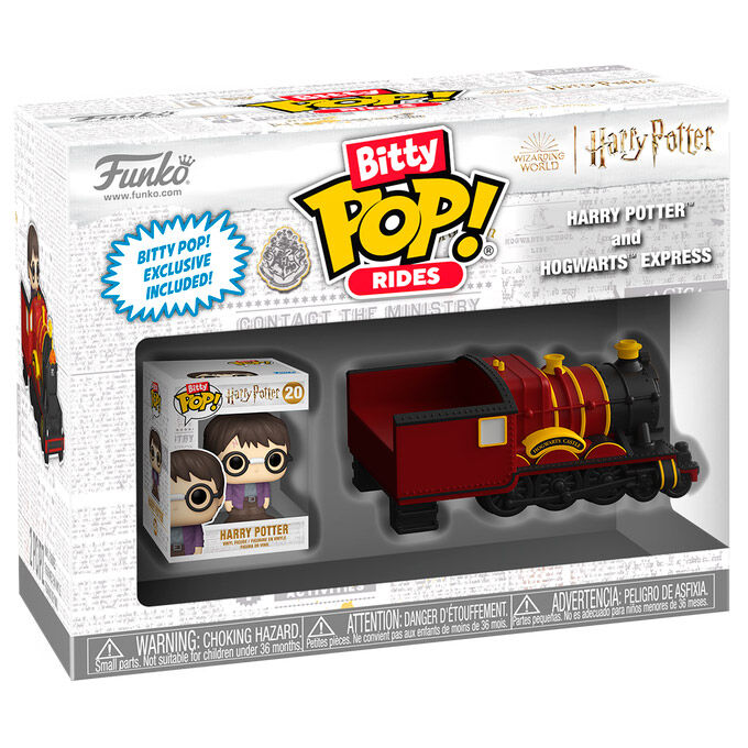 Figurine Funko POP! Bitty POP Ride Harry Potter Harry Potter with Hogwarts Express